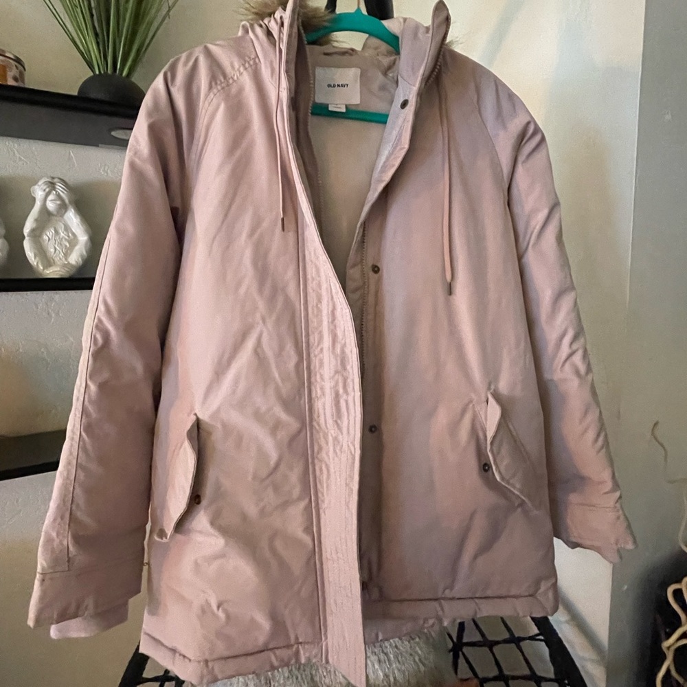 Women’s Old Navy Winter Faux Parka Jacket
